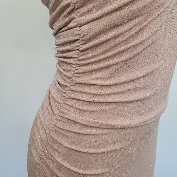 B Darlin Halter Neck Ruched Gown Size 11/12 - Picture 8 of 11